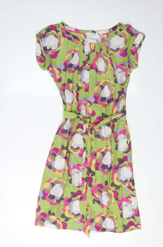 Boden Women's Multicoloured Floral A-Line Dress