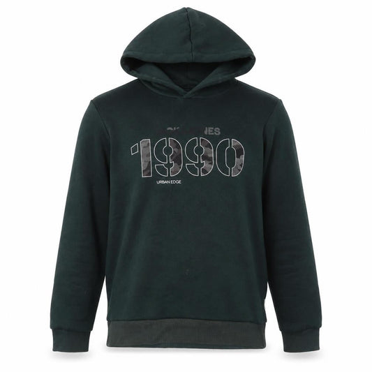 Mens UK M Regular JACK & JONES Green Pullover Hoodie