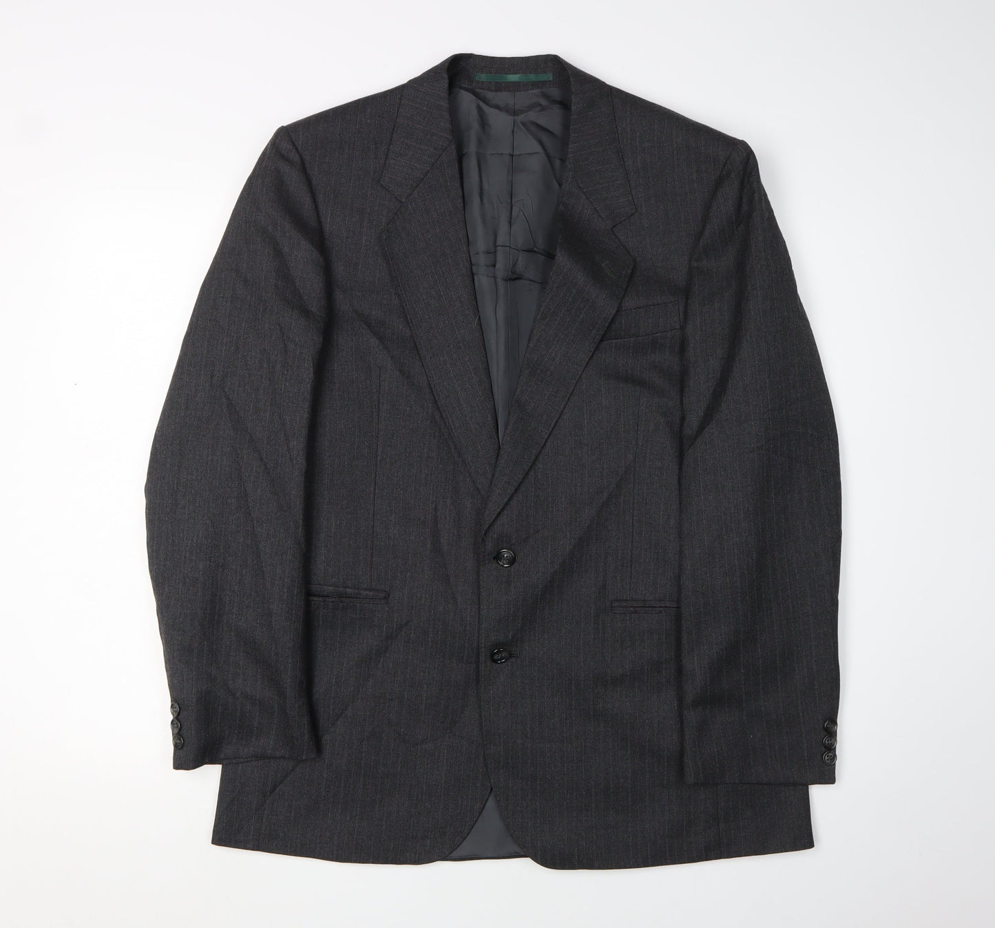 Dunn & Co Men's Grey Wool Classic Blazer - Size 40R