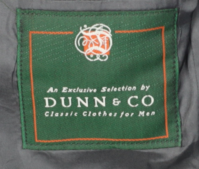 Dunn & Co Men's Grey Wool Classic Blazer - Size 40R