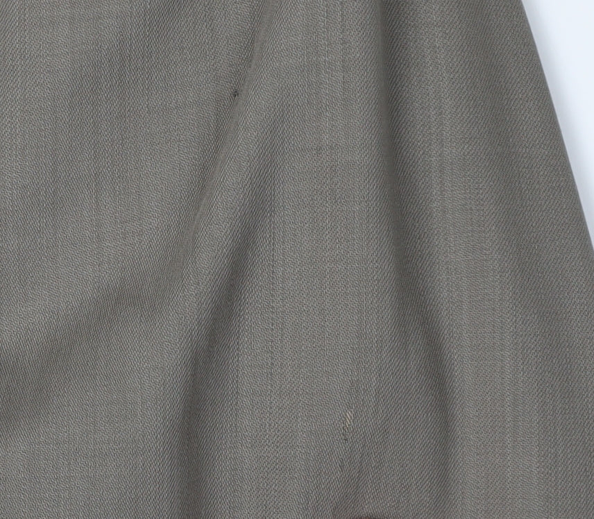Jeff Banks Men's Grey Wool Blazer, Size 44R, Formal
