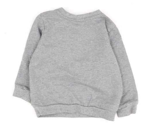Puma Unisex Baby Grey Pullover Jumper 12-18 Months