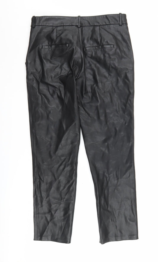 Zara Women's Black Dress Pants, Size 10, Polyester