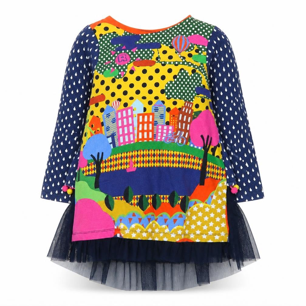 Rosalita Señoritas Girls Multicoloured 6 Years A-Line Dress