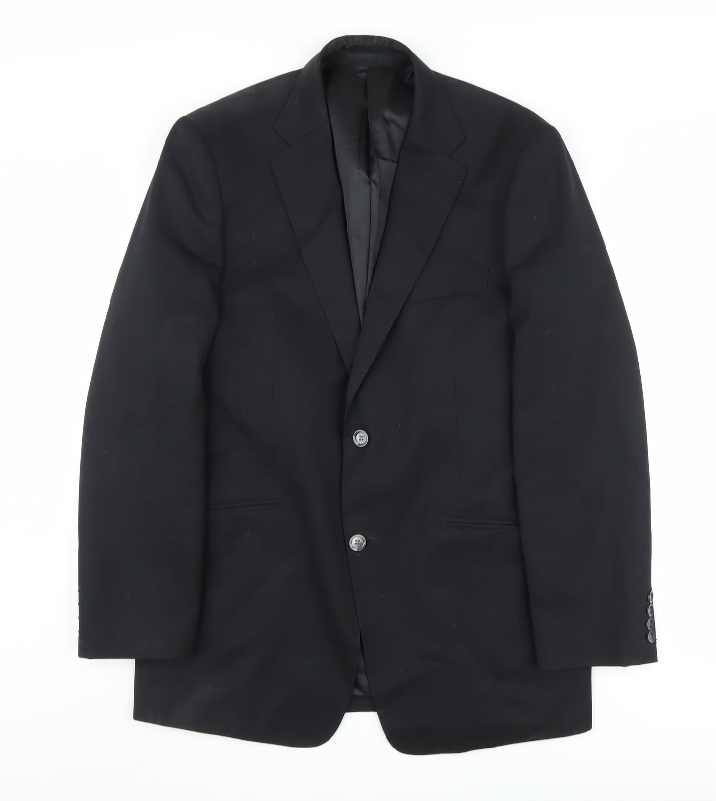 Black Label Peter Drew Men's Black Blazer 40L