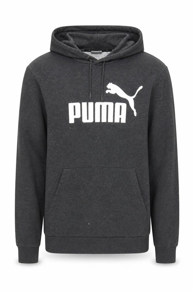 Mens UK M Regular PUMA Grey Pullover Hoodie