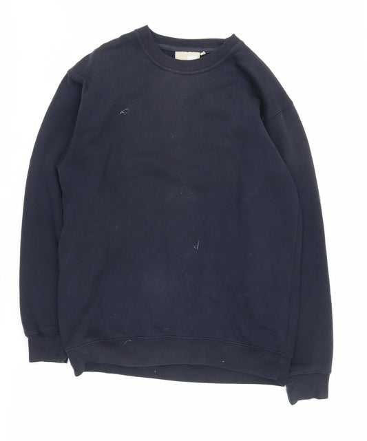 Zantos Men's Black Pullover Sweatshirt Size S