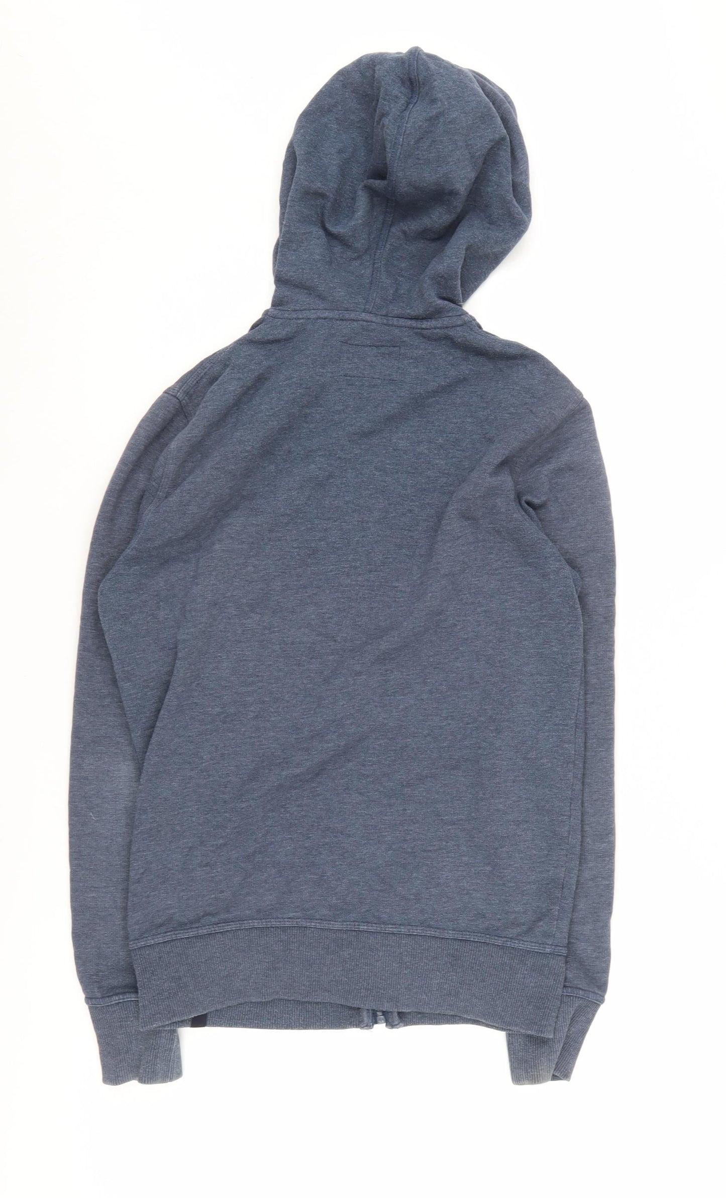 Criminal Men's Blue Full Zip Hoodie S
