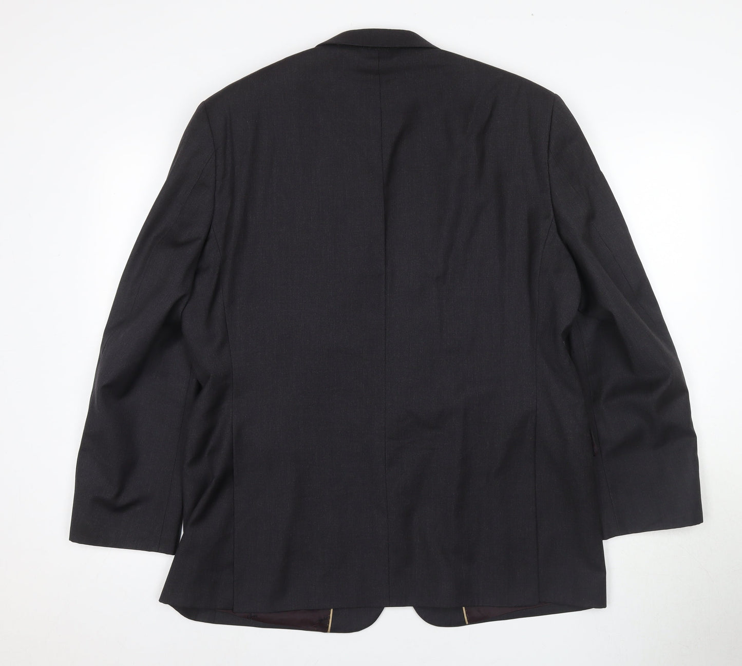 Chester Barrie Men's Black Wool Suit Jacket 42S Formal