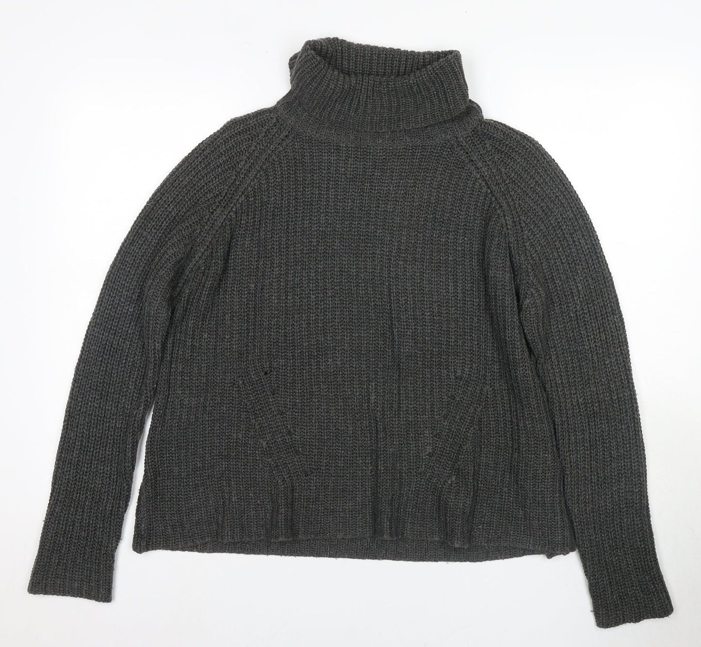 Jacqueline de Yong Grey Women's Pullover Jumper M