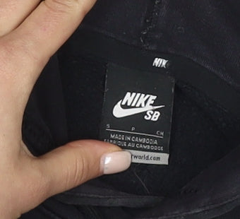 Nike SB Men's Black Pullover Hoodie S Lightweight