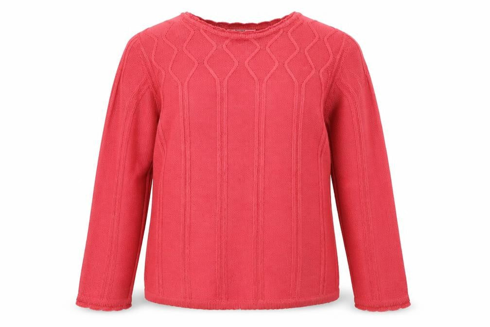 Front view of Honor Millburn Women's Red jumper, size 10-12