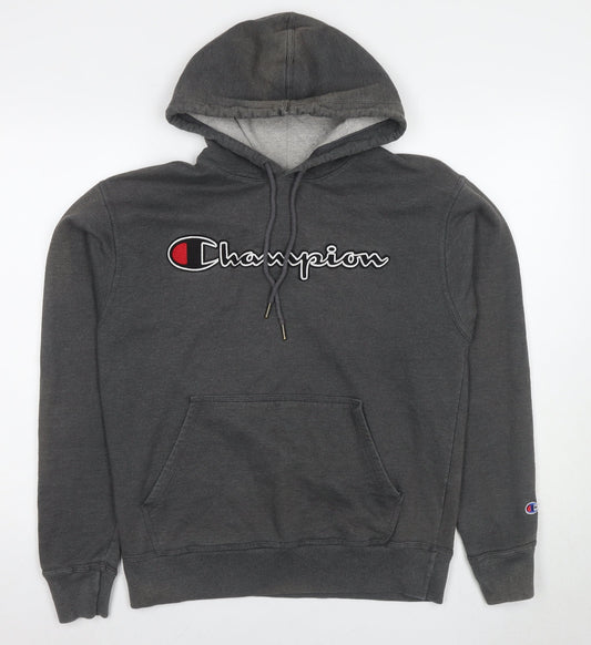 Champion Men's Grey XL Pullover Hoodie