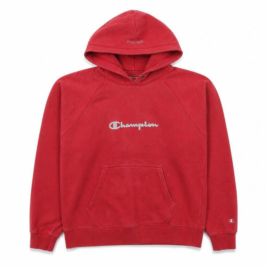 Unisex Adults UK S Regular Champion Red Pullover Hoodie