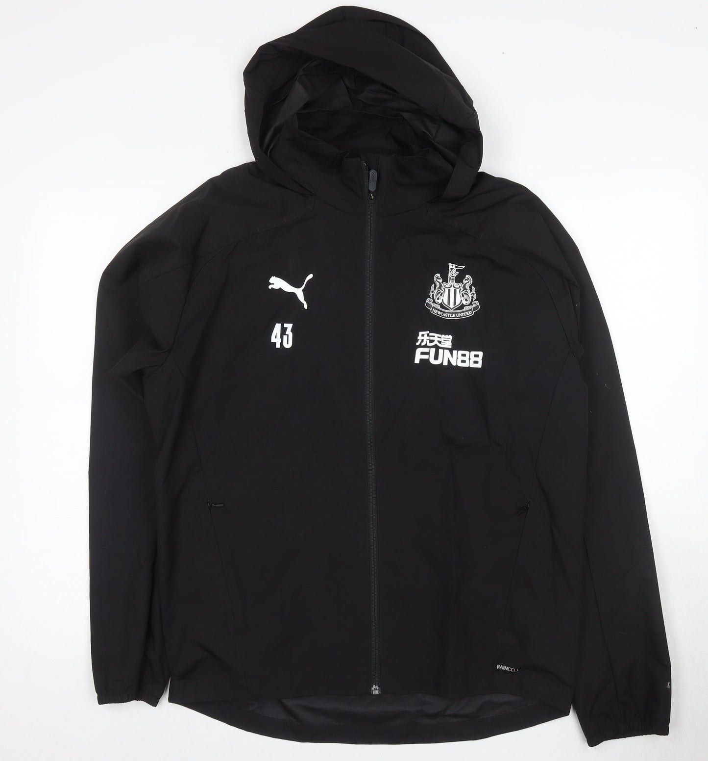 Puma Men's Black M Rain Coat Jacket