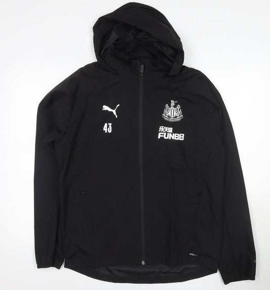 Puma Men's Black M Rain Coat Jacket