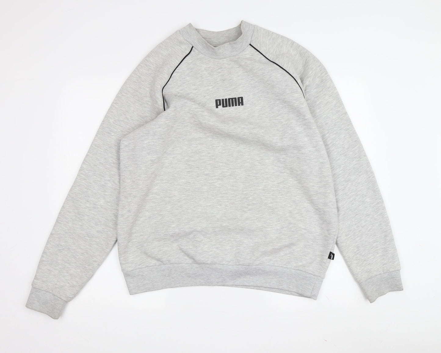 Puma Men's Grey Pullover Sweatshirt M