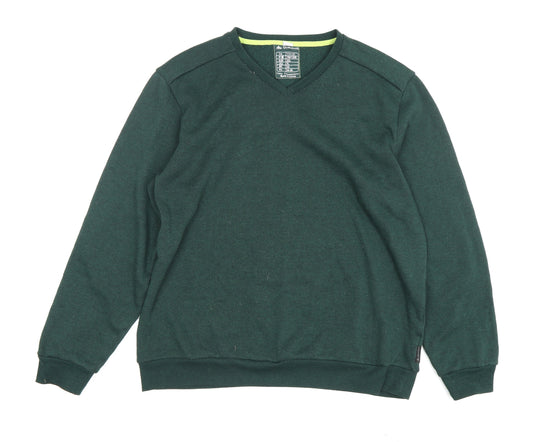 Quechua Men's XL Green Pullover Sweatshirt