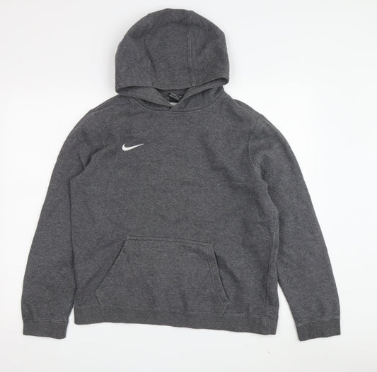 Nike Unisex XL Grey Hoodie - Casual Pullover Comfort