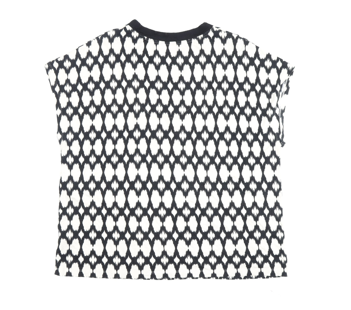 Marks and Spencer Women's Geometric T-Shirt, Size 20, Sleeveless