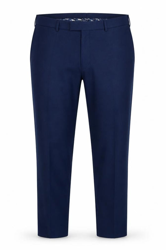 Moss Bros Men's Blue Dress Pants M Straight Leg