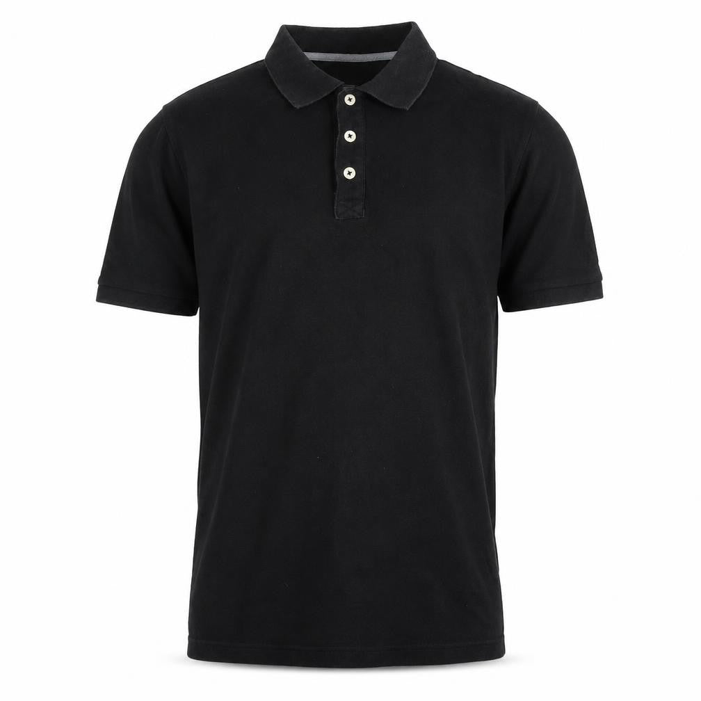 Gap Men's Black Slim Fit Polo L