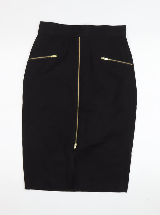 Banana Republic Women's Black Knee Length Pencil Skirt, Size 10