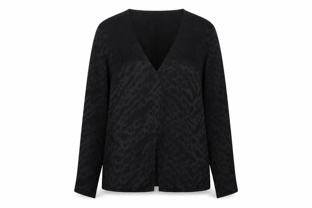 Womens UK Size 14 French Connection Black  Blouse