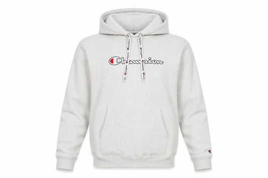 Mens UK XL Regular Champion Grey Pullover Hoodie