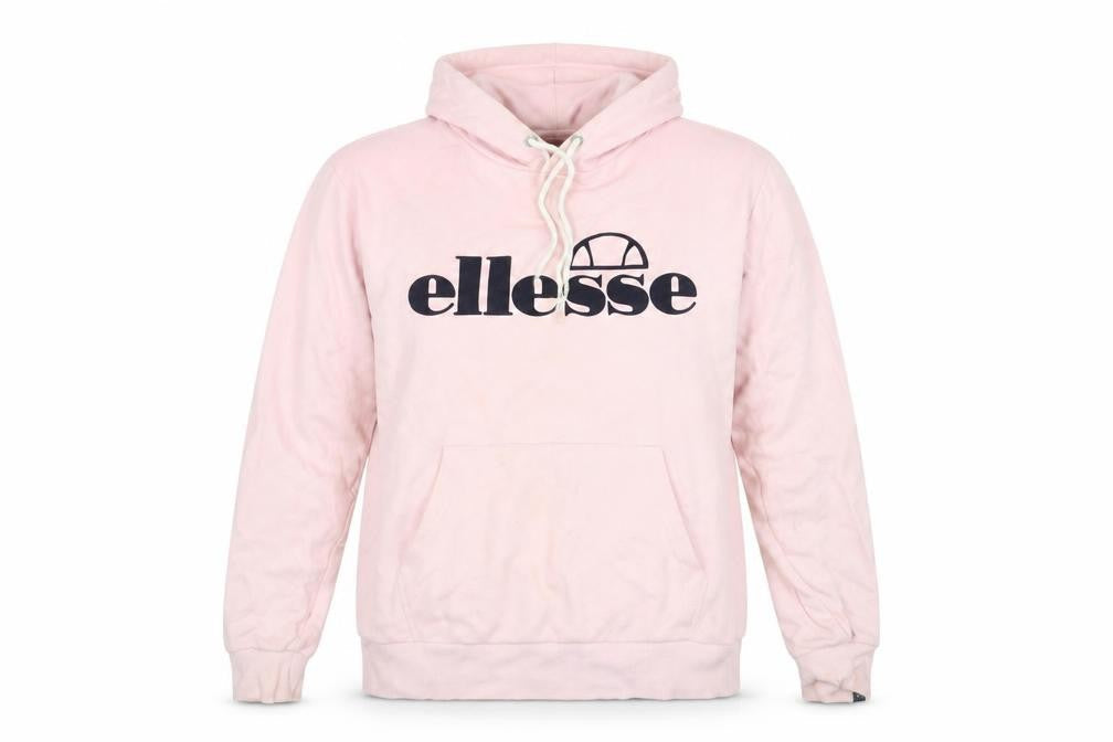 Ellesse Womens Pink Pullover Hoodie XL