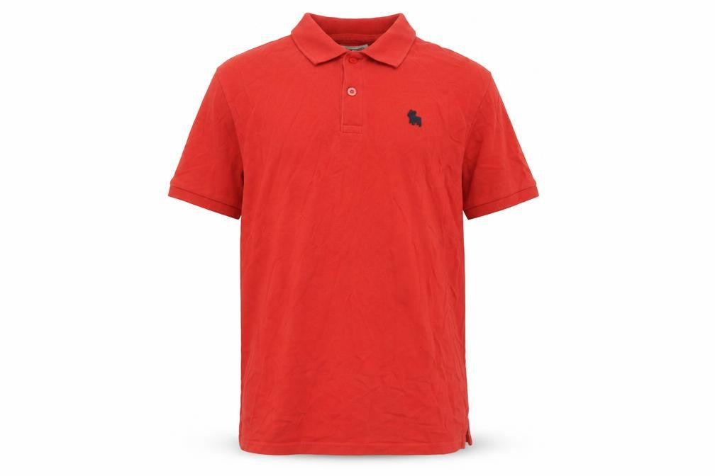 Jack & Jones Red Men's Polo Shirt L Size Casual
