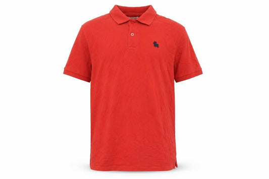 Jack & Jones Red Men's Polo Shirt L Size Casual