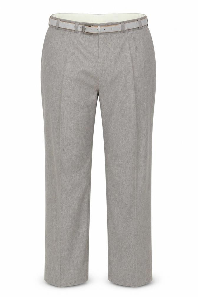 Canada Men's Grey Dress Pants, Formal, Straight Fit 38 in