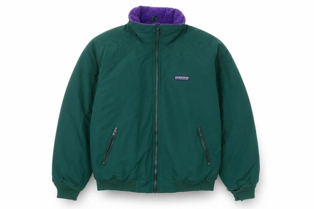 Lands' End Women's Green Jacket M Casual Winter
