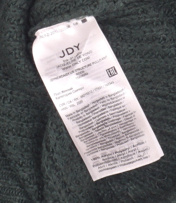 Jacqueline de Yong Women's Green Pullover, XS