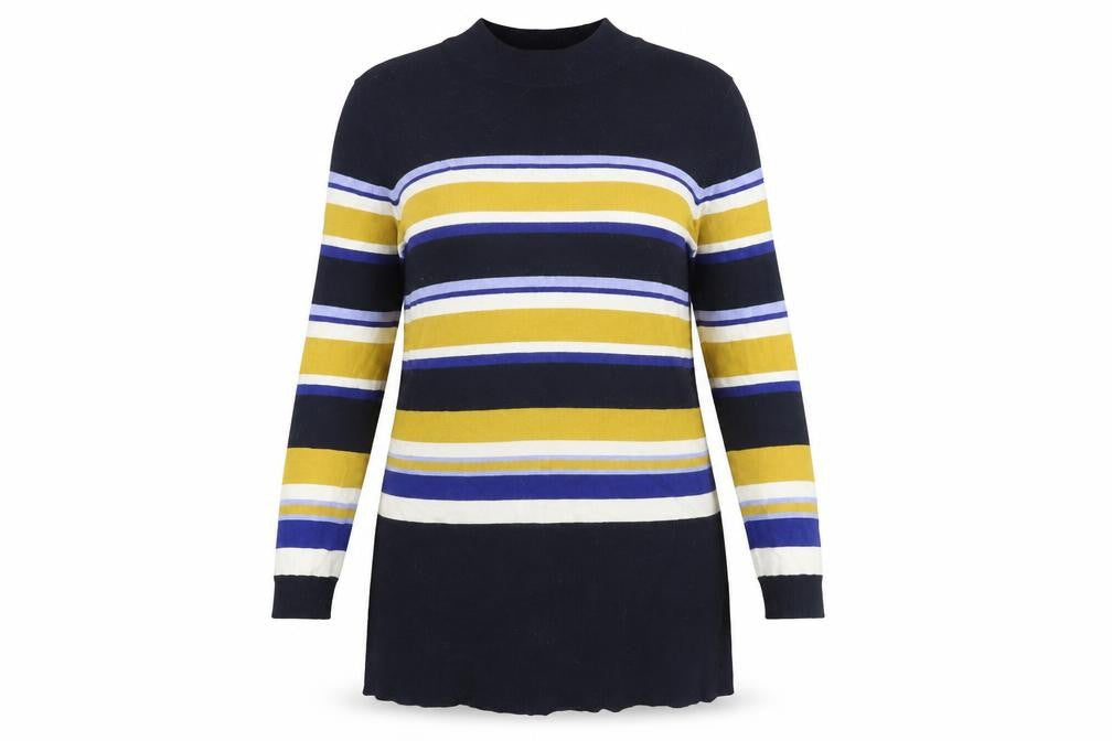 Marks and Spencer Women's Multicolour Striped Shift Dress