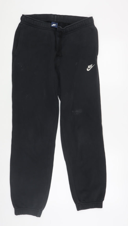 Nike Men's Black Jogger Trousers Small - Athletic Fit