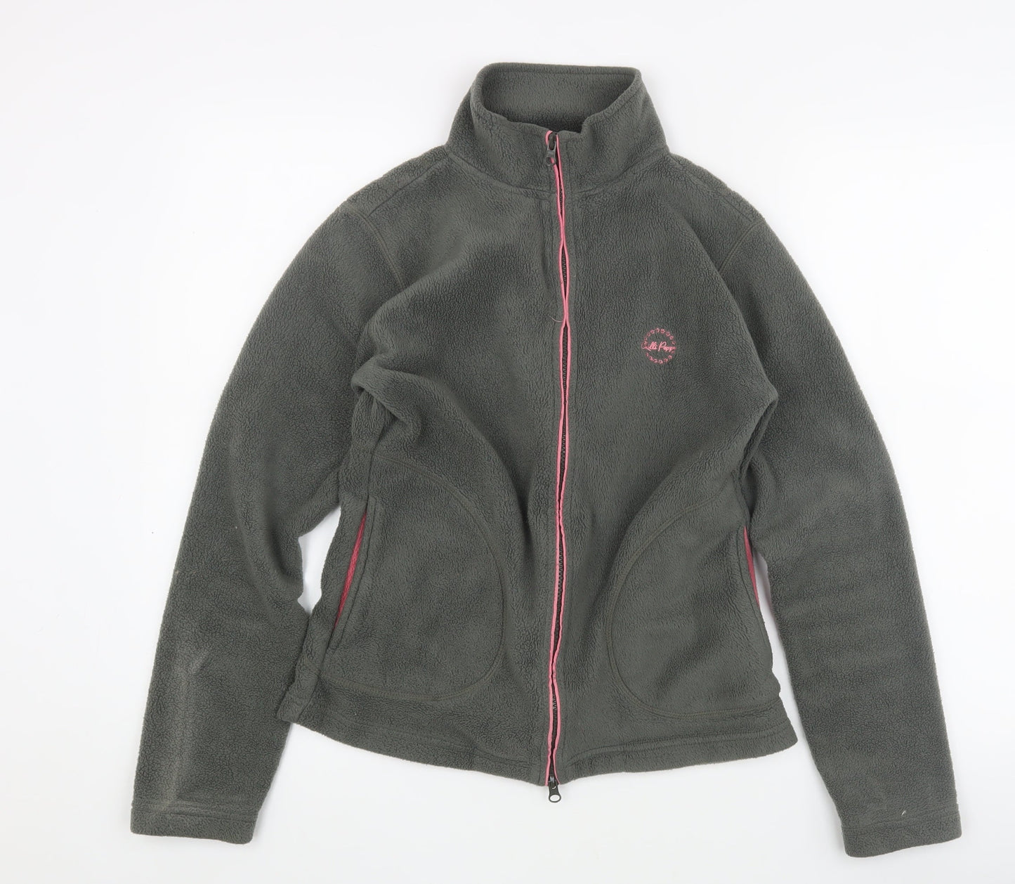 Chilli Pepper Women's Grey Fleece Jacket, Size 1, Full Zip