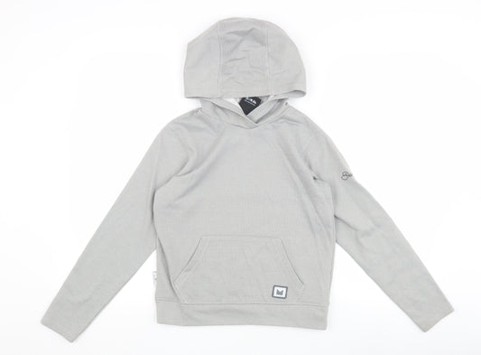 Millennium Boys Grey Pullover Hoodie 11-12 Yrs Regular Fit