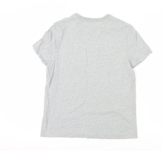 Tommy Hilfiger Men's Grey S Graphic T-Shirt