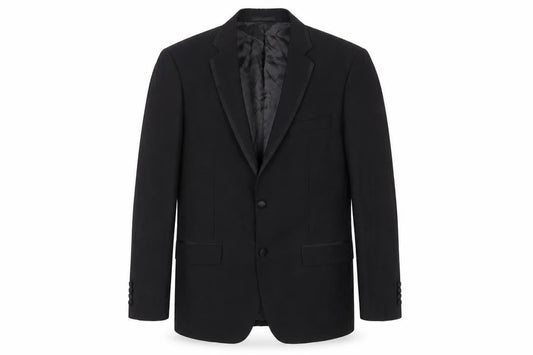 Mens 40 Chest Regular Austin Reed Black Two-Button Blazer