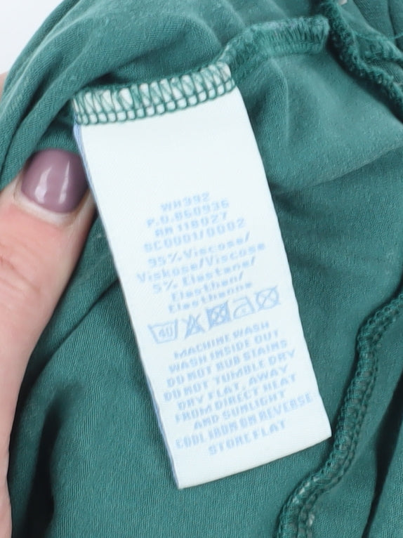 Boden Women's Green A-Line Midi Dress, Size 12
