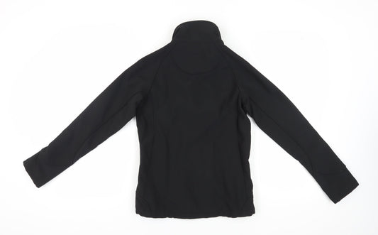 O Neills Women's Black Soft Shell Jacket Size 8