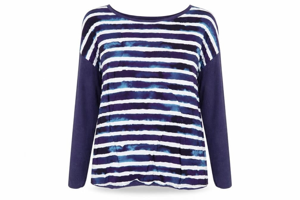 Womens UK Size XS Joules Blue Cotton Blend T-Shirt