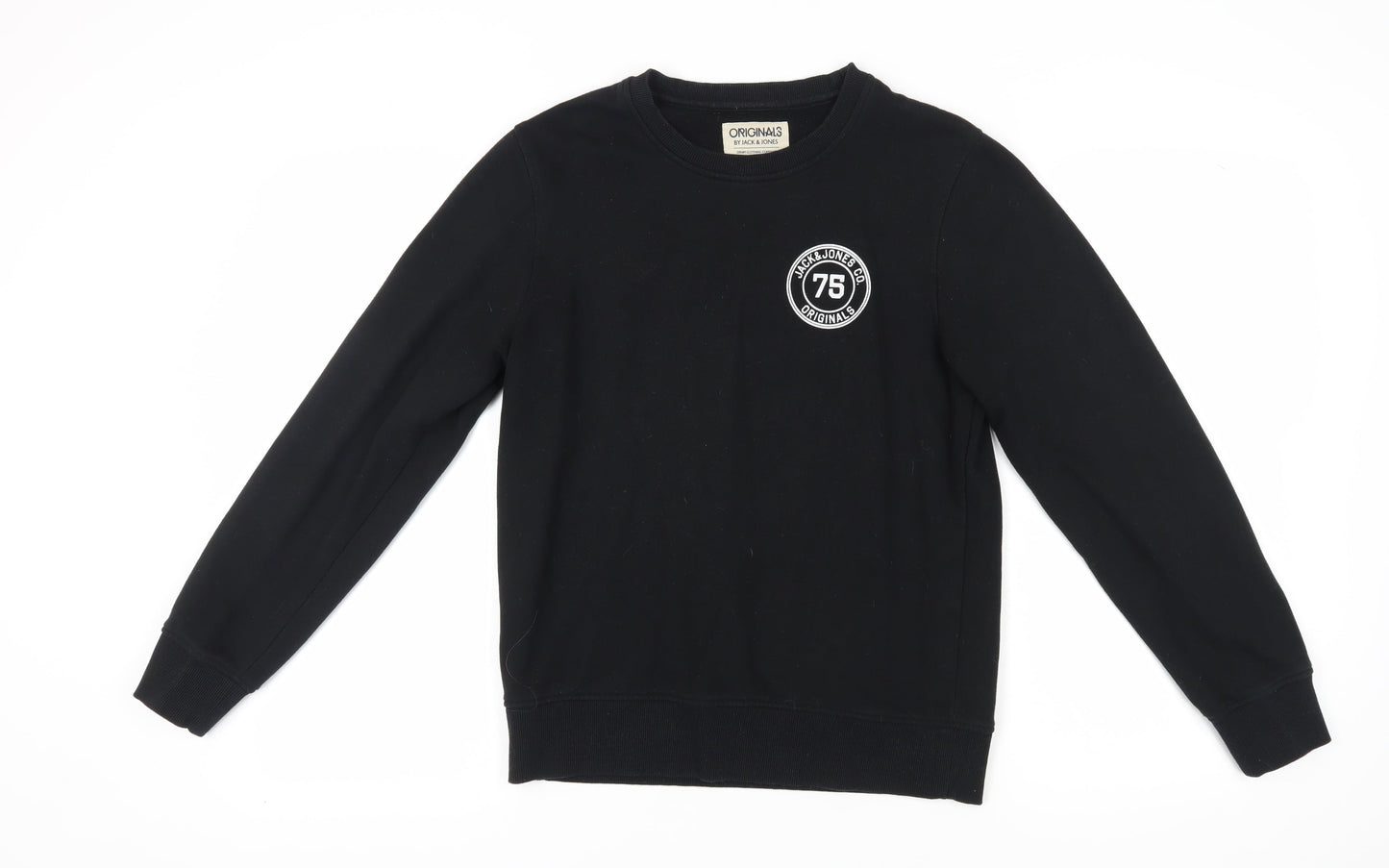 Jack & Jones Men's Black Pullover Sweatshirt S