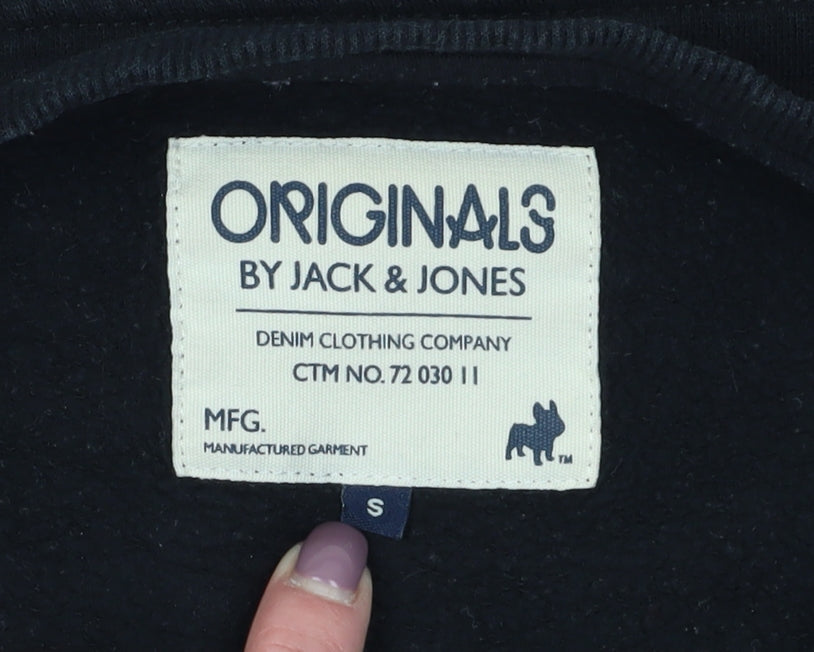 Jack & Jones Men's Black Pullover Sweatshirt S