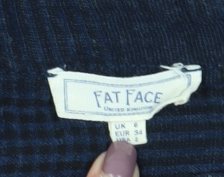FatFace Women's Blue Shirt Dress Size 6