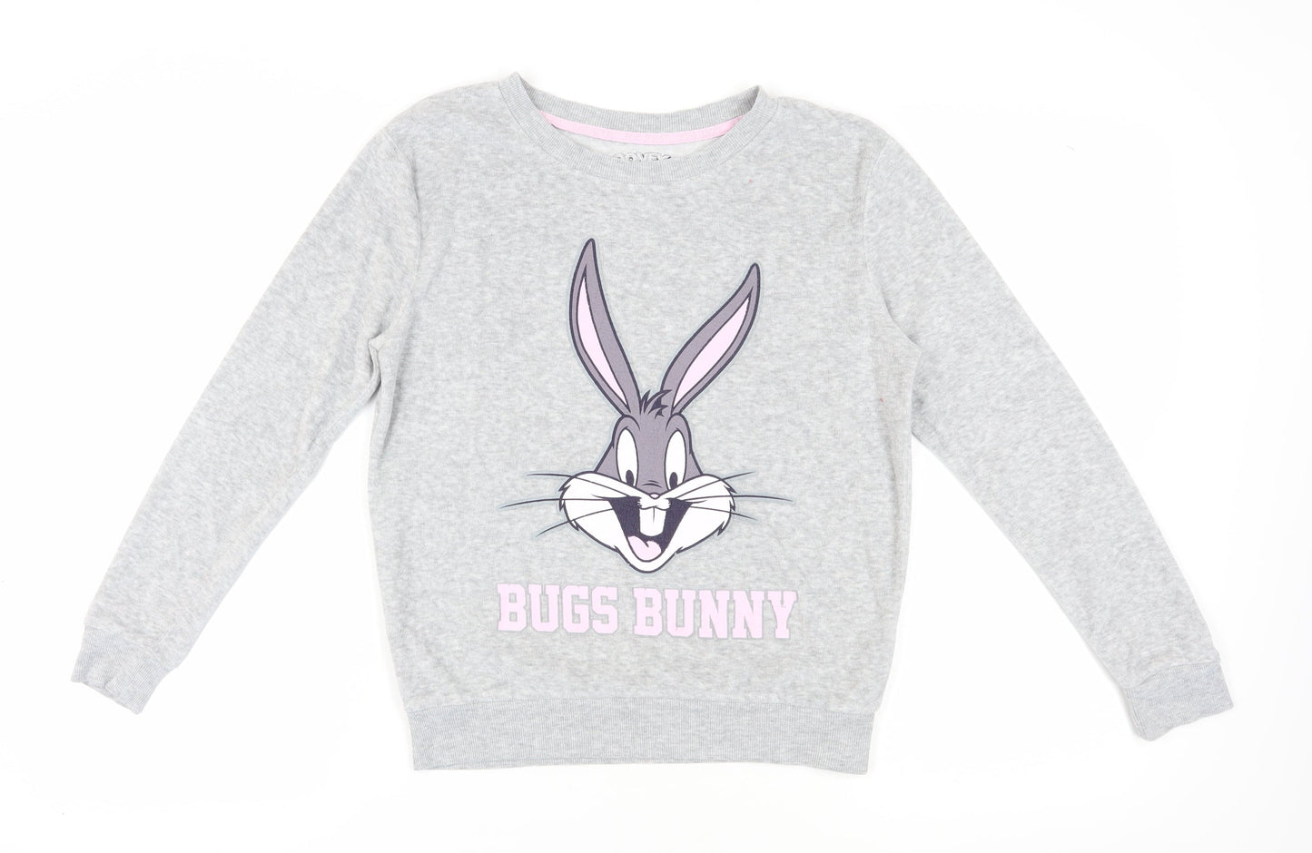 Teens UK 2XS Regular Looney Tunes Grey Pullover Sweatshirt
