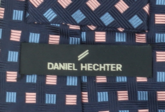 Daniel Hechter Men's Designer Silk Geometric Tie