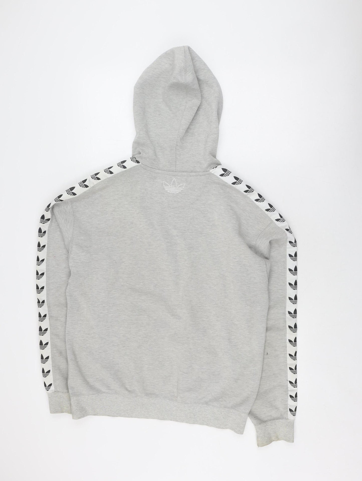 Adidas Unisex Grey Pullover Hoodie, Size S